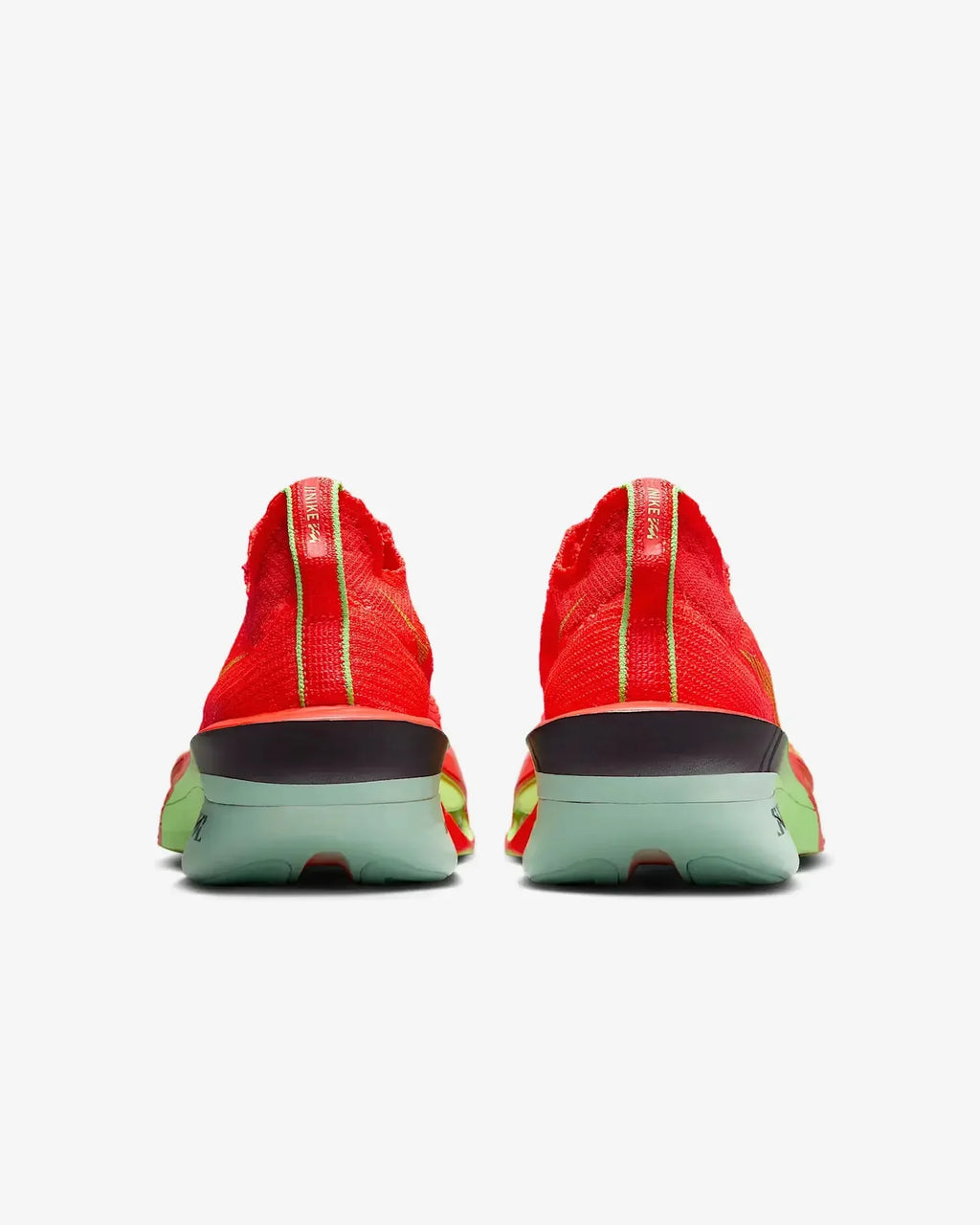 Nike Air Zoom Alphafly Next 3 Bright Crimson Lime Running Sneakers