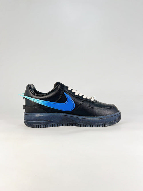 AMBUSH x Nike Air Force 1 Low Black Blue Coral Air Sneakers