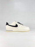Nike Air Force 1 07 Low DN9688-135 Stussy Script Supreme Box Logo Graphic Detail Sneakers Sail Black Red