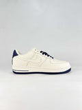 Nike Air Force 1 07 Low HO7788-101 Stussy Script Supreme Box Logo Graphic Sneakers White Navy Red