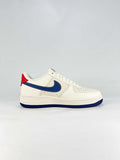 Stussy x Nike Air Force 1 Low White Navy Red Air Sneakers