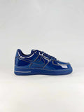 Nike x Louis Vuitton Air Force 1 07 Low NH0601-524 LV Graphic Sneakers Blue White