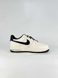 Nike Air Force 1 07 Low SM6668-105 Graphic Detail Sneakers White Black