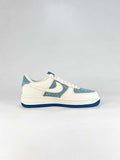 Nike x Louis Vuitton Air Force 1 07 Low XD2588-606 LV Graphic Sneakers White Blue