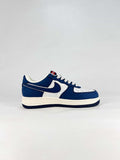 Nike x Supreme Air Force 1 07 Low XS1958-62 Mickey Graphic Sneakers Navy White Red