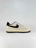 Nike Air Force 1 07 Low XX3168-153 Stussy Graphic Sneakers Cream Black