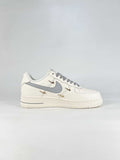 Nike Air Force 1 '07 Low DN9688-128 White Grey Metallic Sneakers