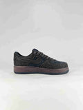 Nike Air Force 1 07 Low IR0951-003 Denim Sneakers Dark Gray Black