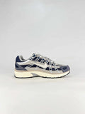 Nike P6000 IU7549 400 White Blue Black Metallic Silver Retro Running Inspired Lifestyle Sneakers